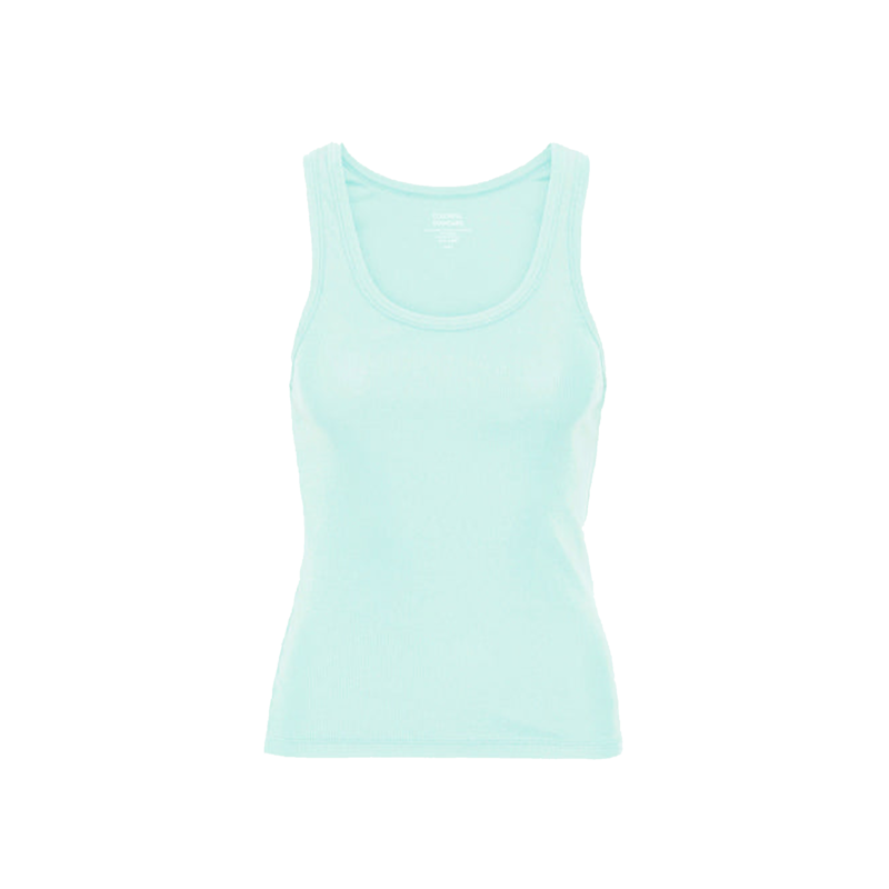 Ribbed tank top in organic cotton - Colorful Standard