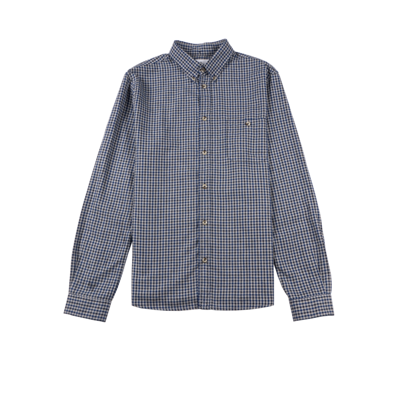 Chemise à carreaux en coton Oxford Karl - Cuisse de Grenouille