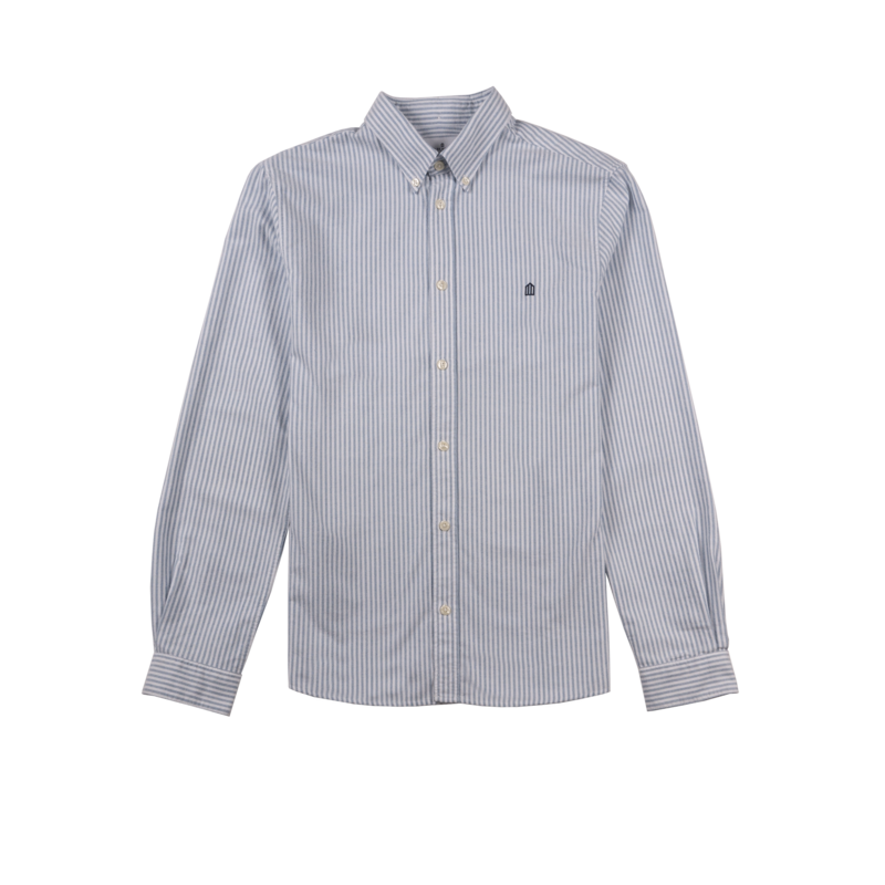Chemise rayée en coton Oxford bio Kentin - Cuisse de Grenouille