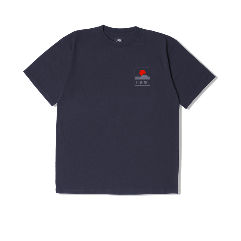 T-shirt imprimé Sunset On Mt Fuji - Edwin