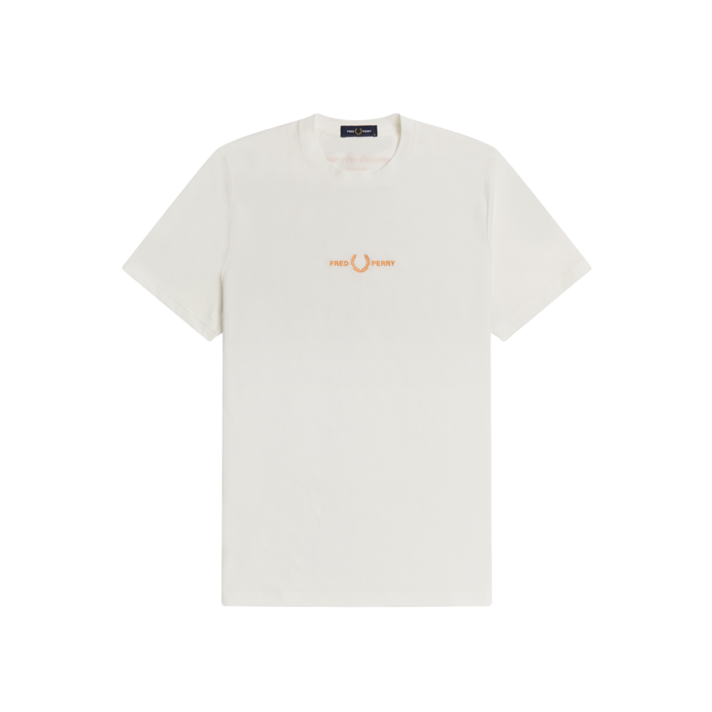 Embroidered T-shirt - Fred Perry