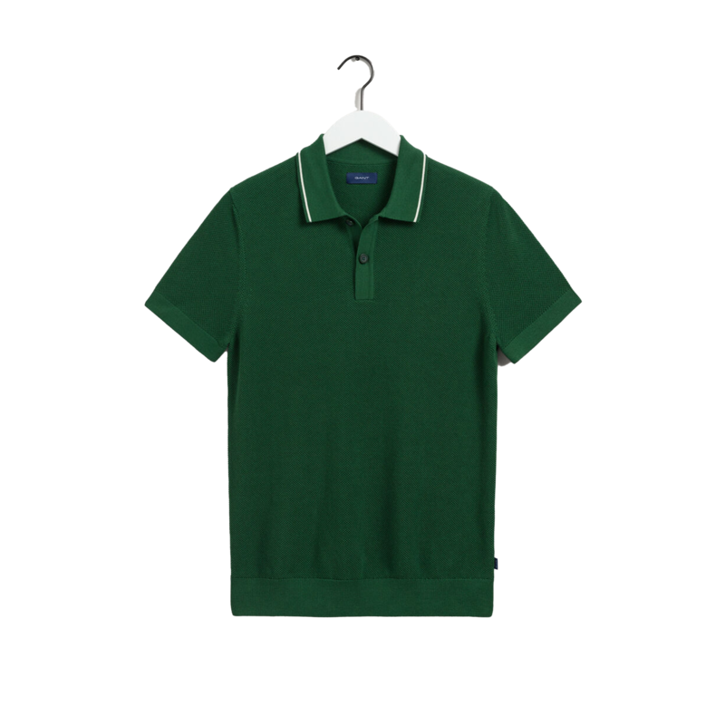Polo-Shirt aus Piqué-Baumwolle Texture - Gant