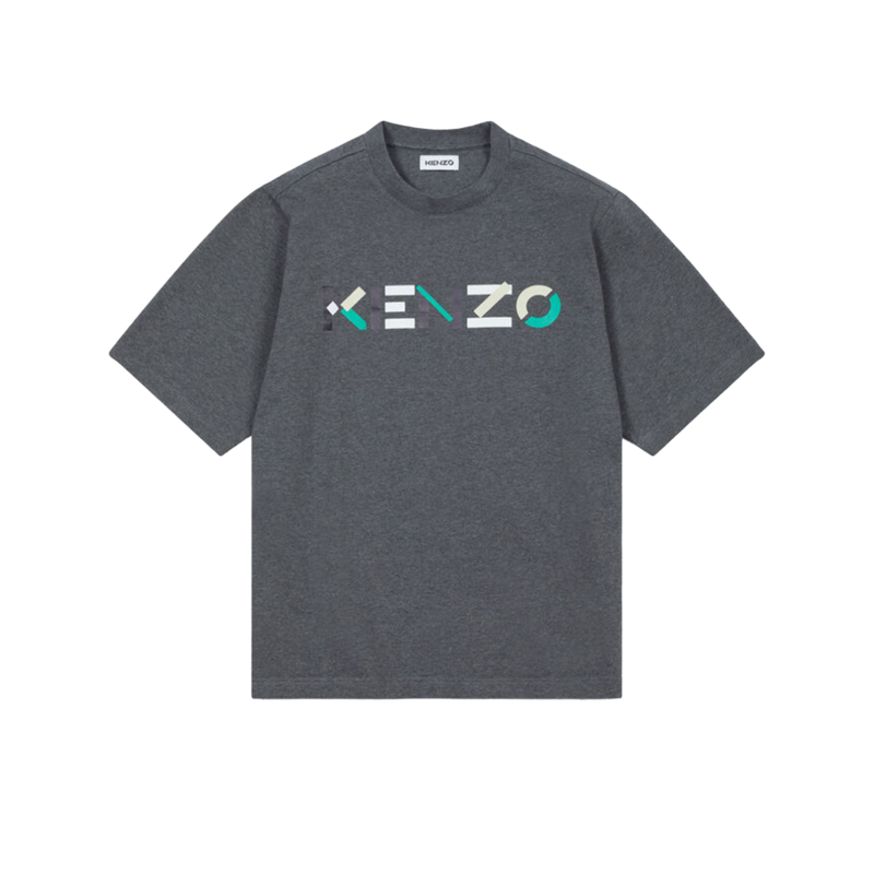 T-shirt Kenzo Logo Multico - Kenzo