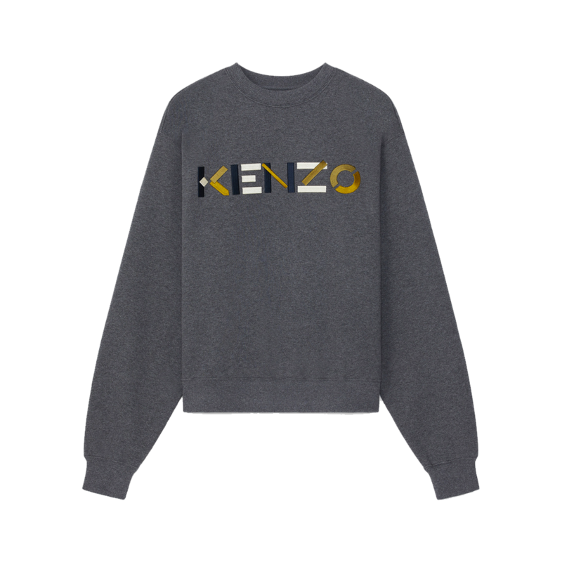Sweatshirt logotypé brodé - Kenzo