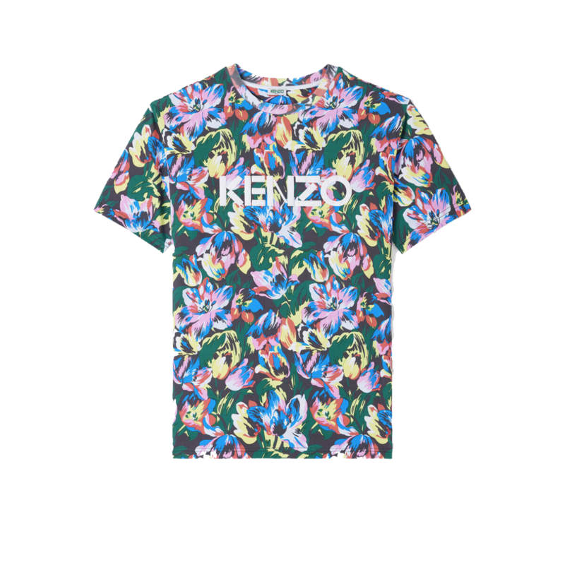T-shirt oversize Tulipes all-over Vans x Kenzo - Kenzo