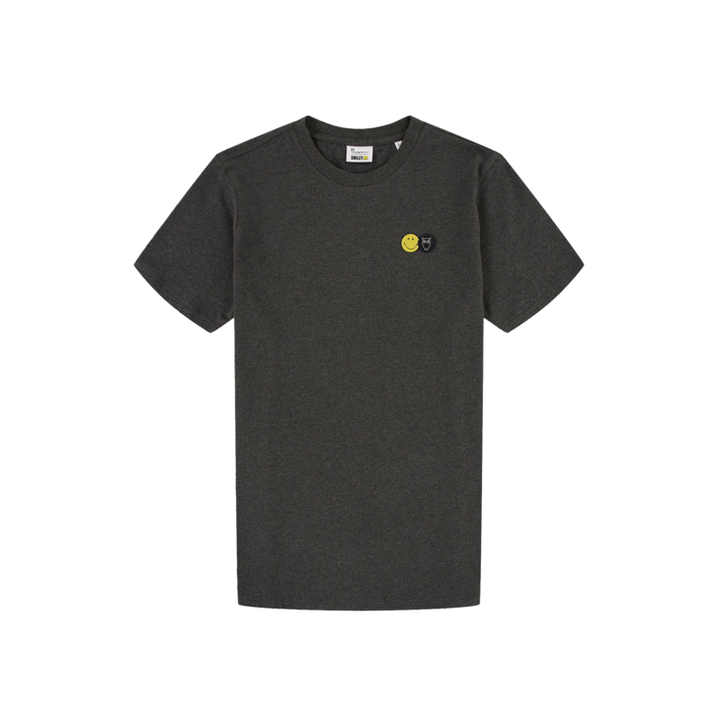 Smiley Embroidery T-shirt - KCA