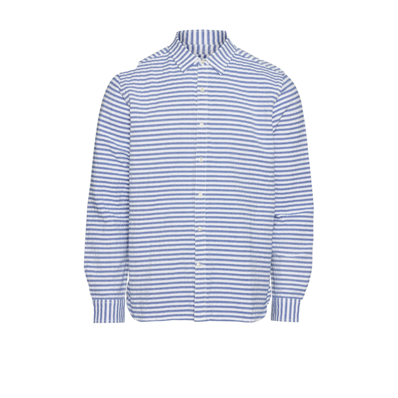 Chemise rayée en coton bio Elder - KCA