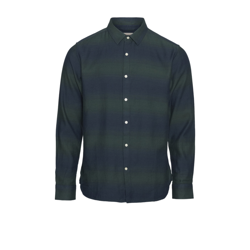 Chemise rayée en coton bio Elder - KCA