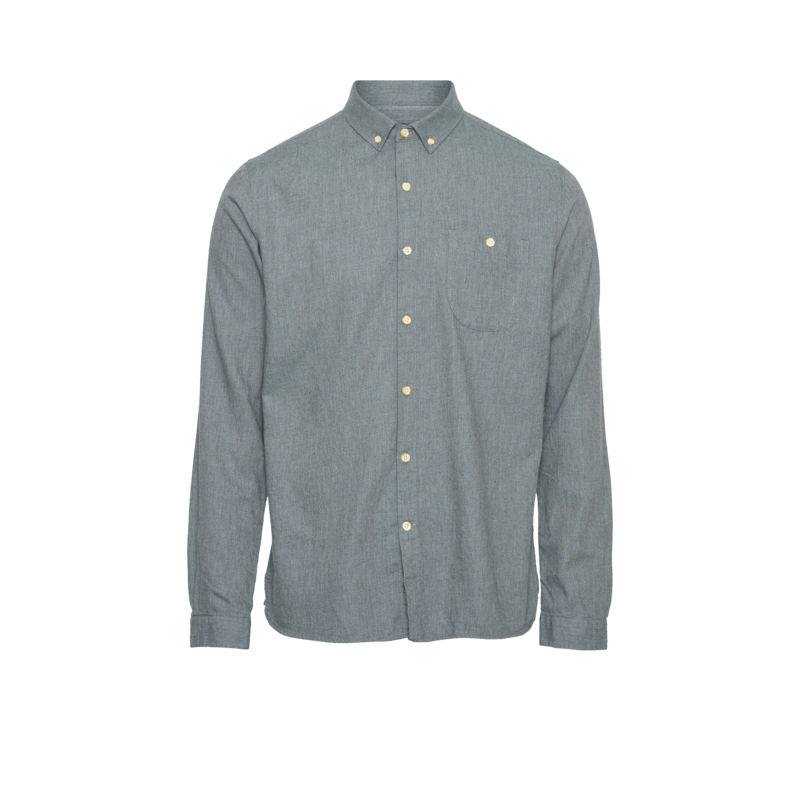 Cardigan maille marine en coton bio Field - KCA