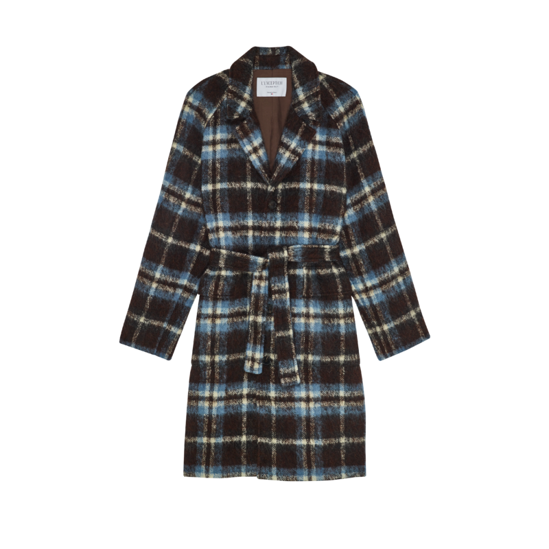 Pardessus oversize en laine fabriqué en France - L'Exception Paris