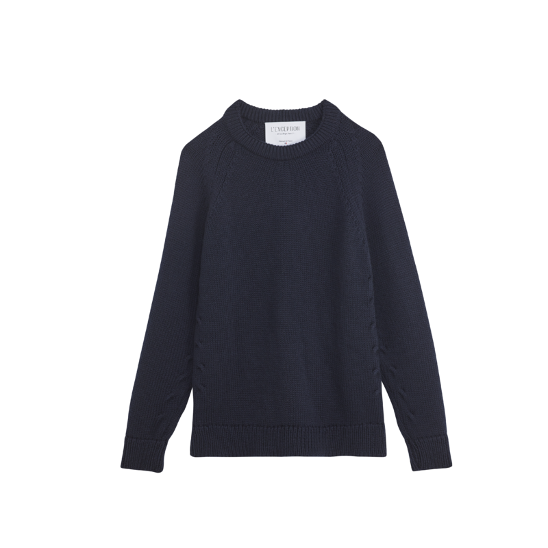 Pull en laine italienne Made in France - L'Exception Paris