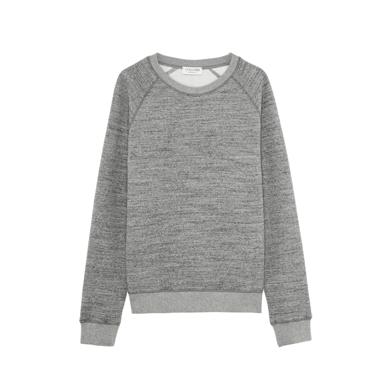 Sweatshirt en coton recyclé japonais - L'Exception Paris