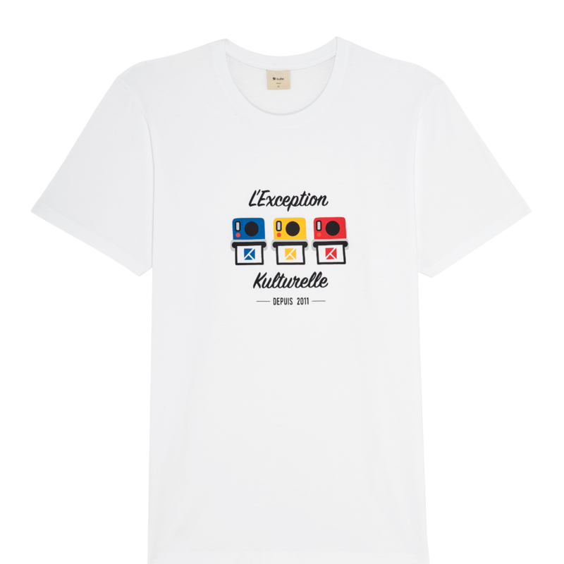 T-shirt en coton biologique collaboration 10 ans L'Exception Paris x Kulte - L'Exception Paris