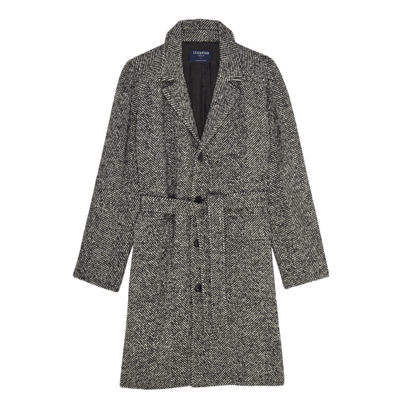 Oversized herringbone coat - L'Exception Paris