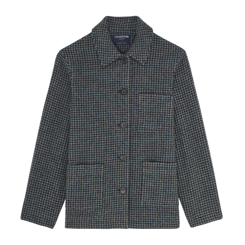 Virgin wool over-jacket made in France - L'Exception Paris