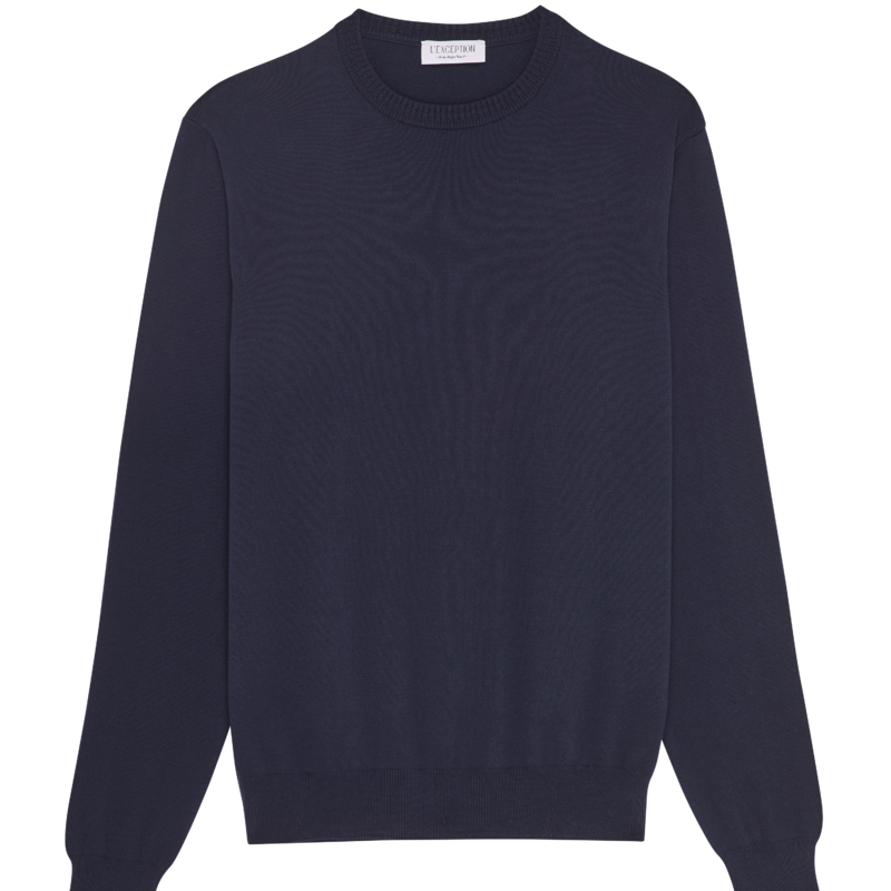 Pull col rond en coton biologique - L'Exception Paris