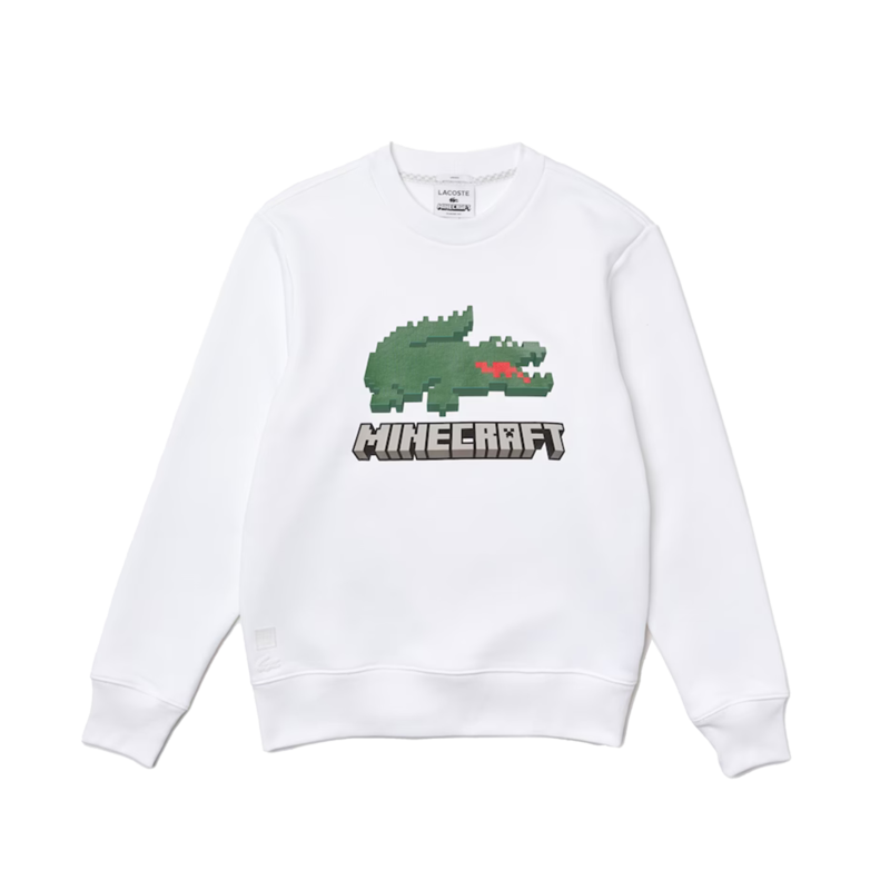 Lacoste x Minecraft organic cotton sweatshirt - Lacoste