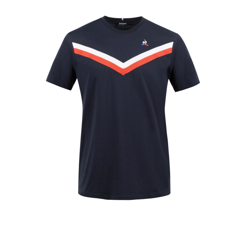 T-shirt tricolore - Le Coq Sportif