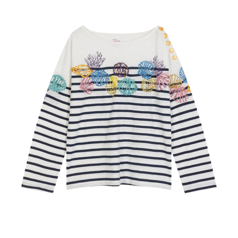 Marinière Thilla en coton biologique - Leon & Harper