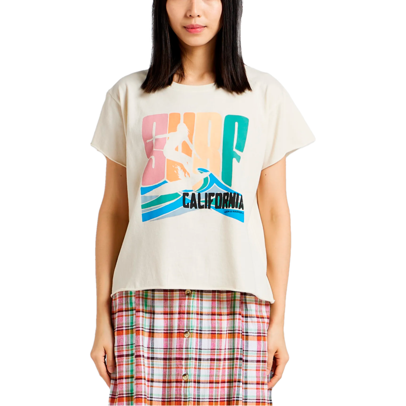 Tulum Surf gedrucktes T-Shirt - Leon & Harper