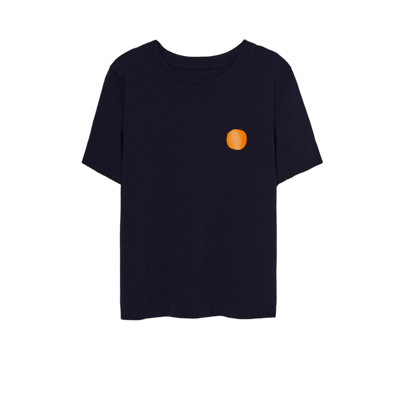 T-shirt à pois contrasté Fluor - Loreak Mendian