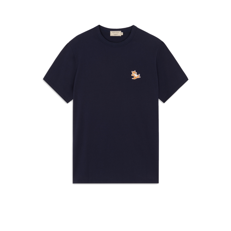 Classic Chillax Fox Patch T-Shirt - Maison Kitsuné
