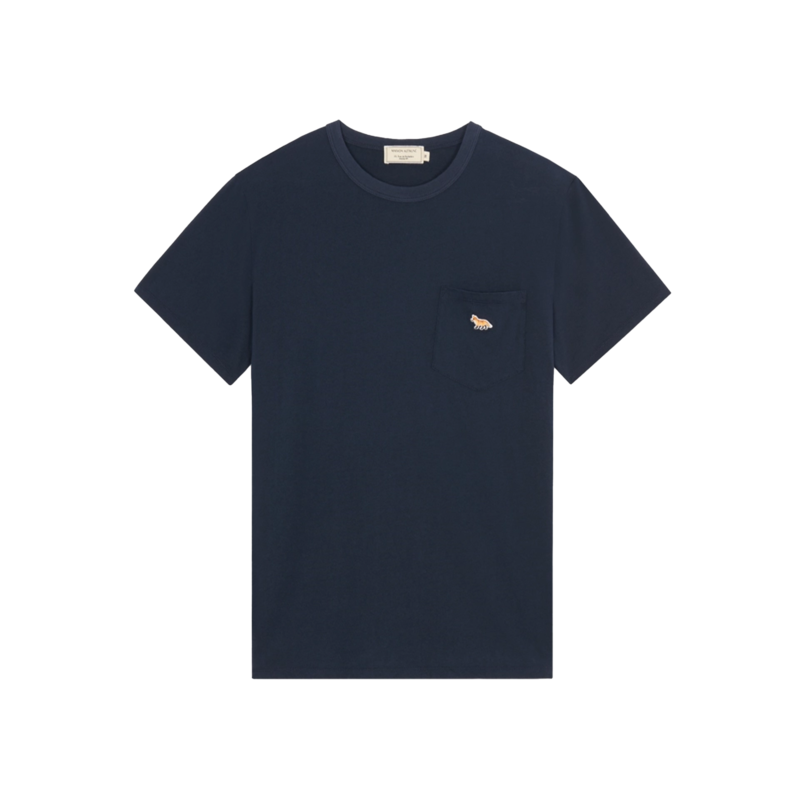 T-shirt Profile Fox Patch Pocket T-Shirt - Maison Kitsuné