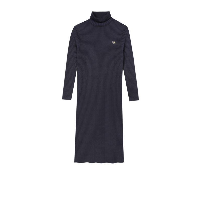 Robe-chaussette avec patch coeur - Maison Labiche