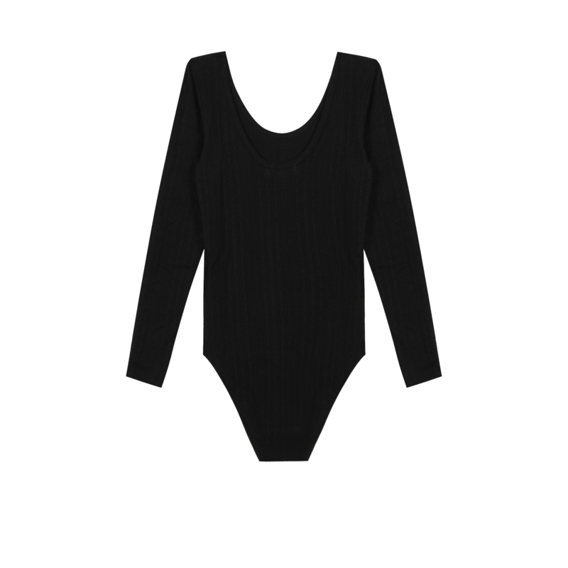 Body manches longues en coton bio brodé Amour - Maison Labiche