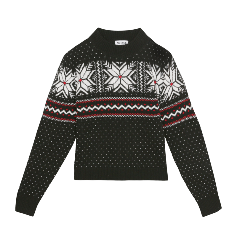 Pull Iris jacquard - Musier