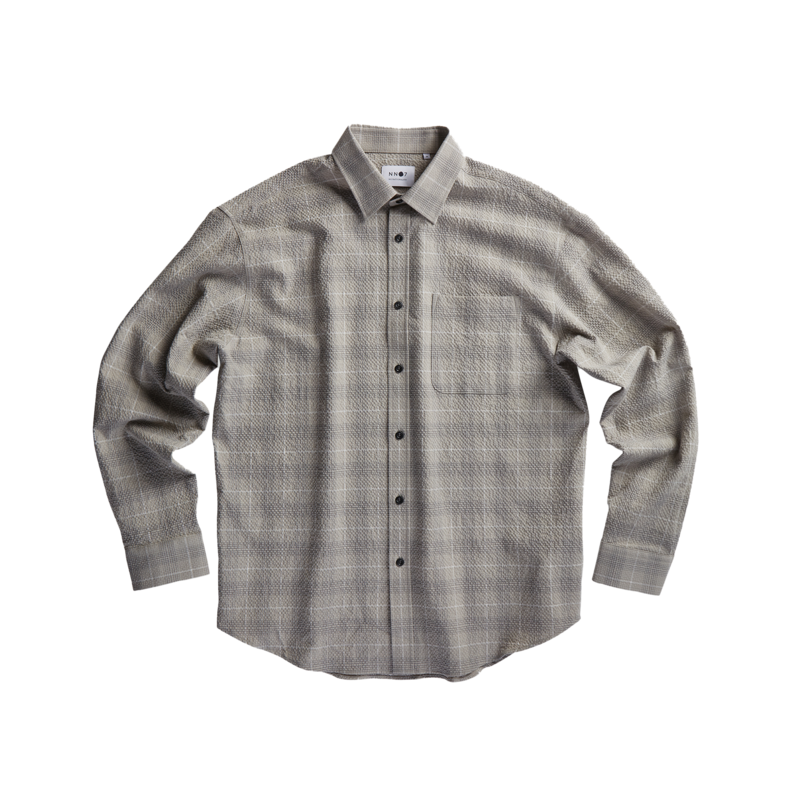 Deon plaid seersucker shirt - NN07
