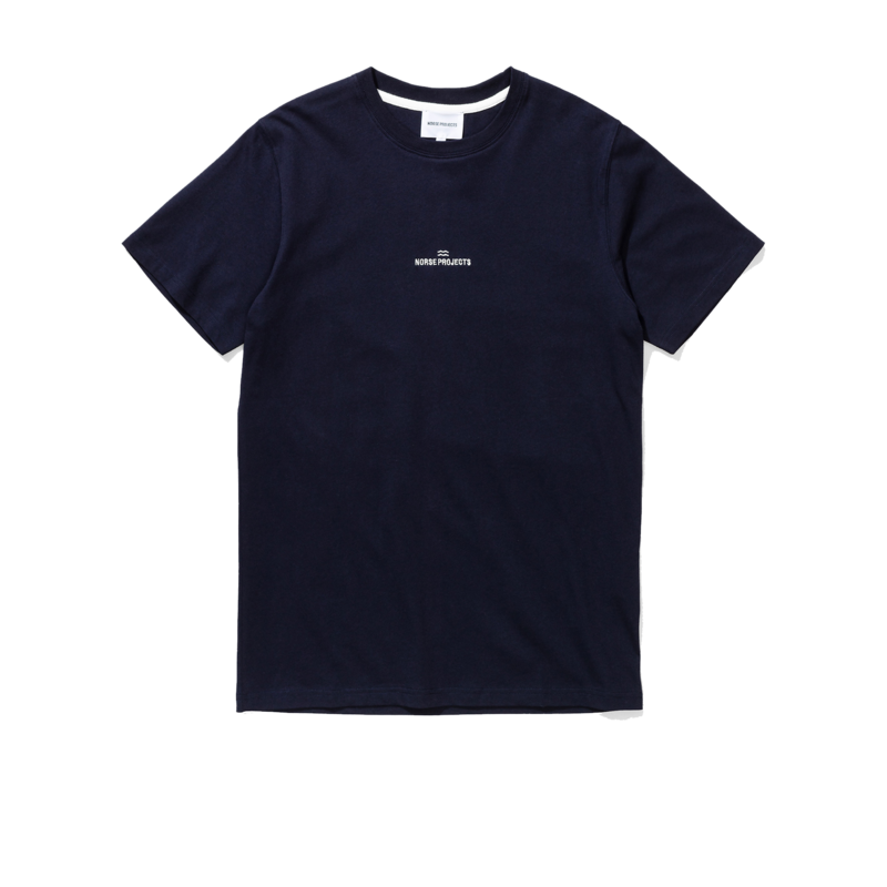 t shirt niels wave logo - Norse Projects
