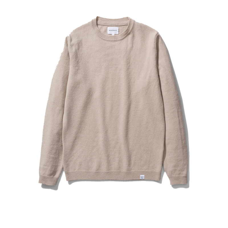 Pull Sigfred Laine d'Agneau crème - Norse Projects