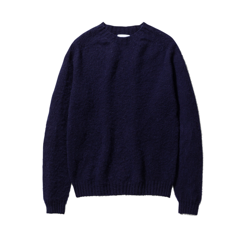Pull birnir laine d'agneau bleu marine - Norse Projects