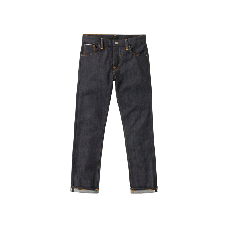 Jean slim brut Grim Tim Dry Original Selvedge - Nudie Jeans