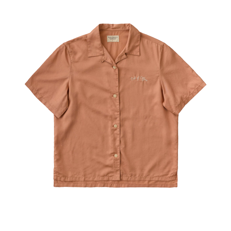 Chemise manches courtes cropped Bea Bowling - Nudie Jeans