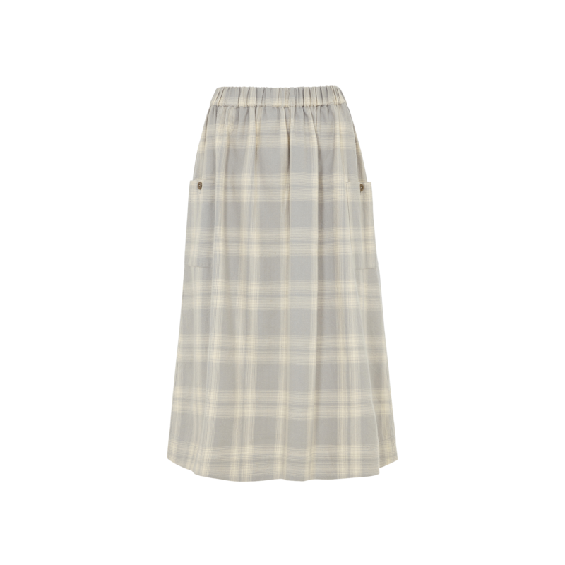 Tyler Checked Skirt - People Tree