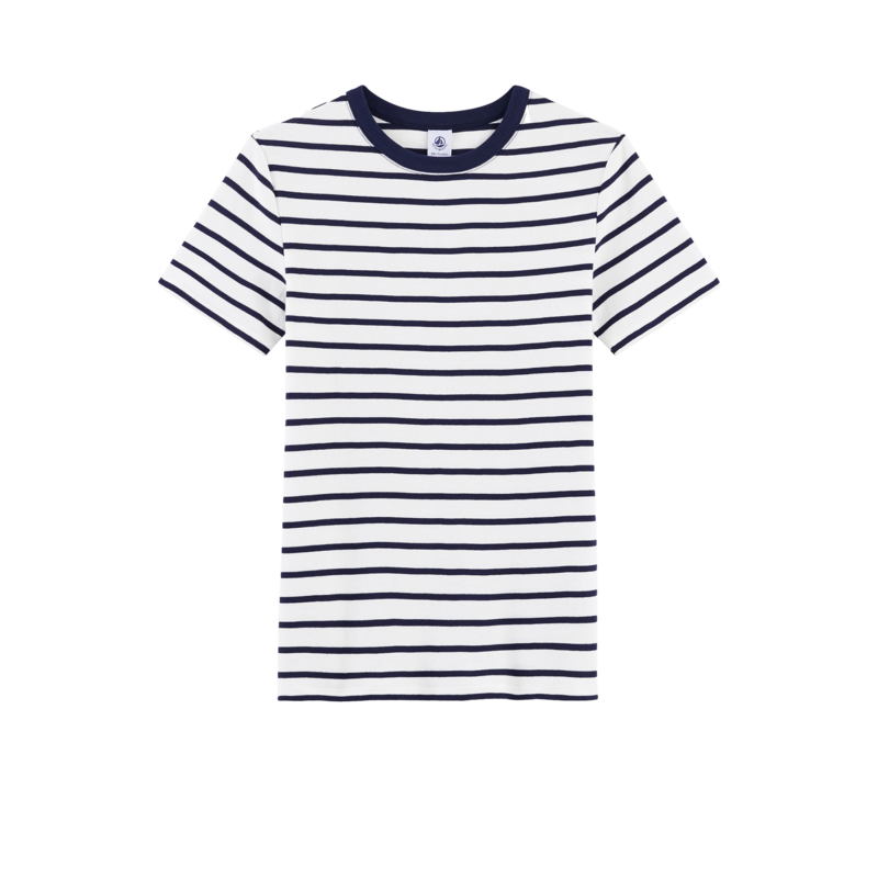 T-shirt col rond rayé iconique - Petit Bateau