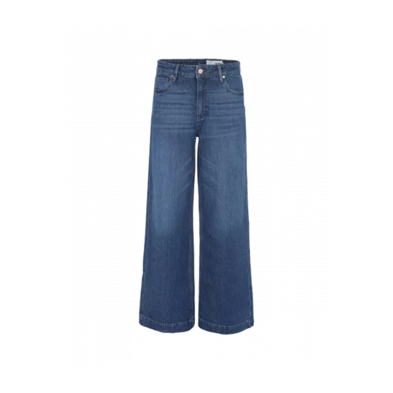 Jean Page taille haute et coupe évasée - Reiko