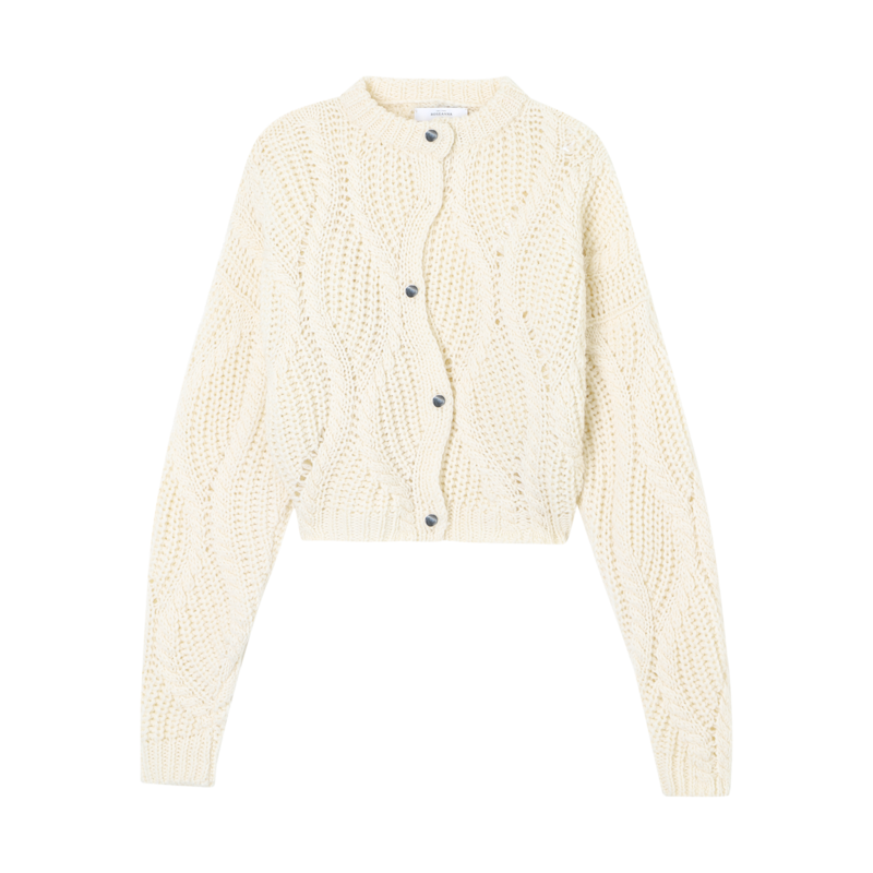 Cardigan Divie en maille tressée - Roseanna