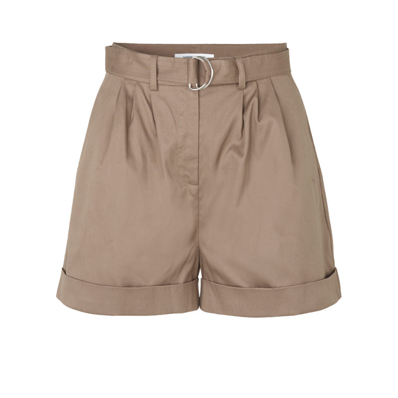 Short évasé en coton bio Dakota - Samsoe Samsoe