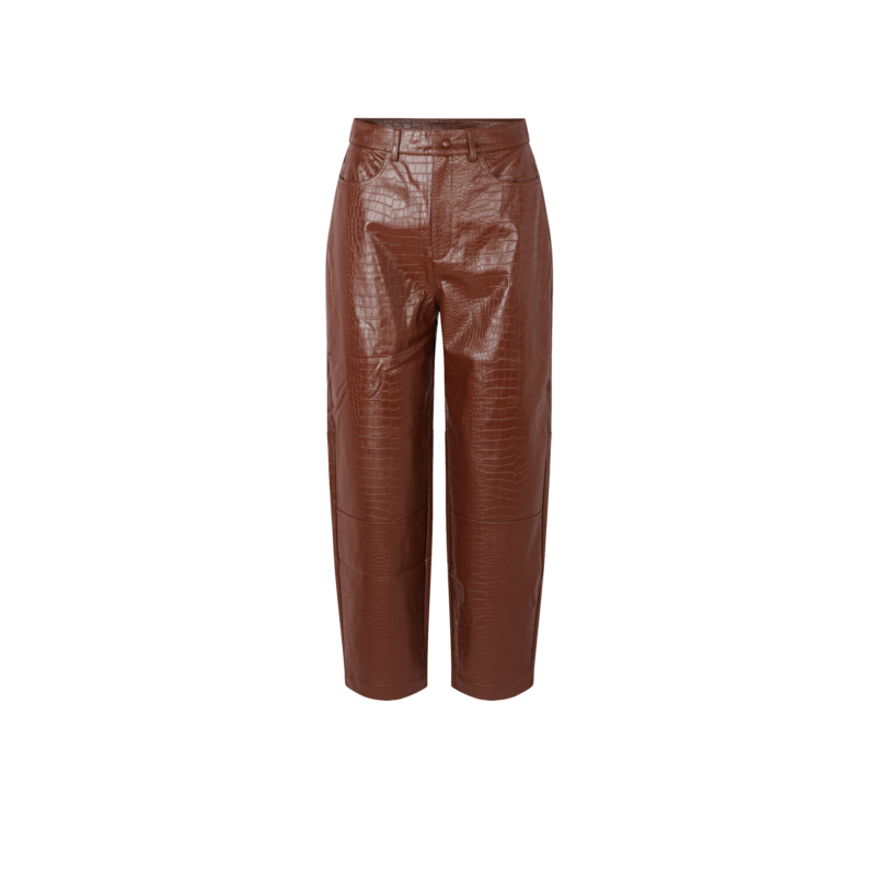 Pantalon Myla façon croco - Samsoe Samsoe