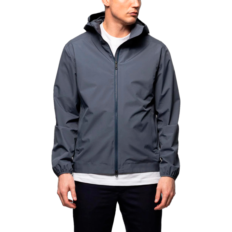 Hood waterproof zipped jacket - Scandinavian Edition