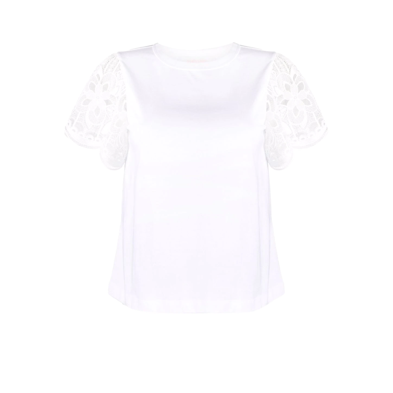 T-shirt manches dentelles - See by Chloé