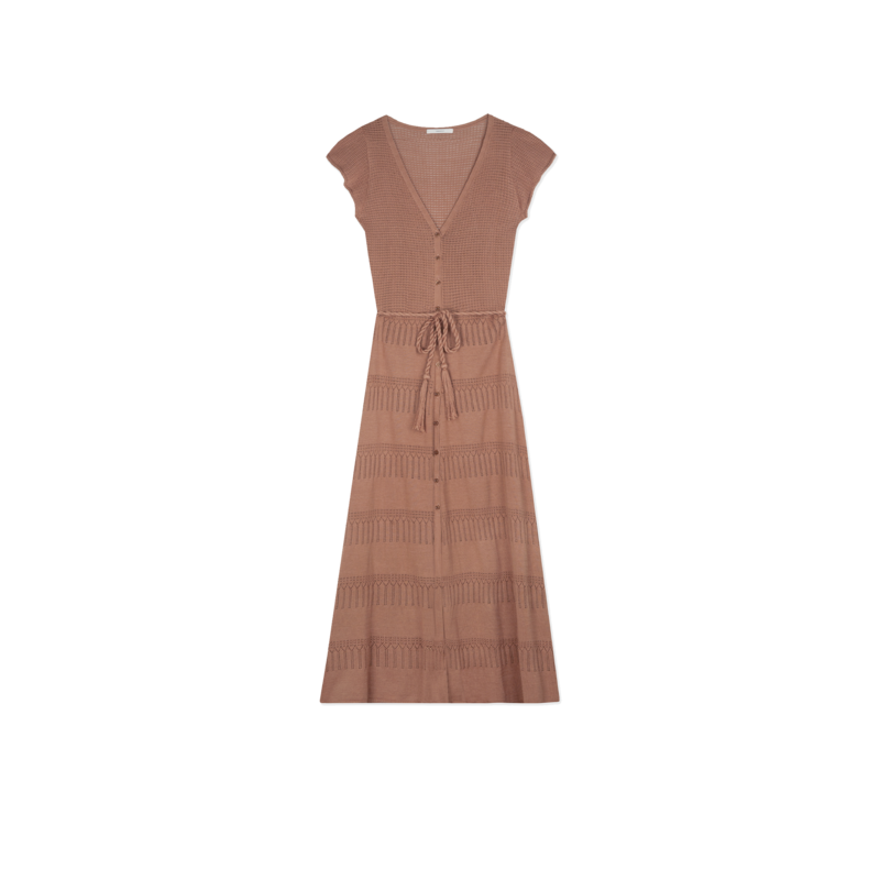 Robe mi-longue en maille Alova - Sessun