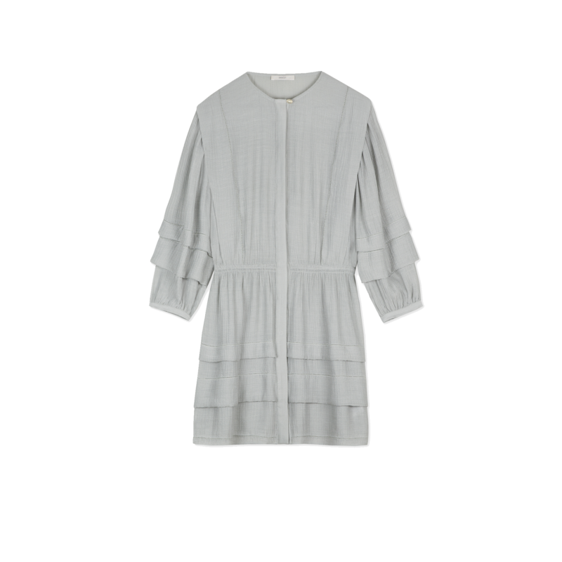 Robe texturée manches 3/4 Clay - Sessun