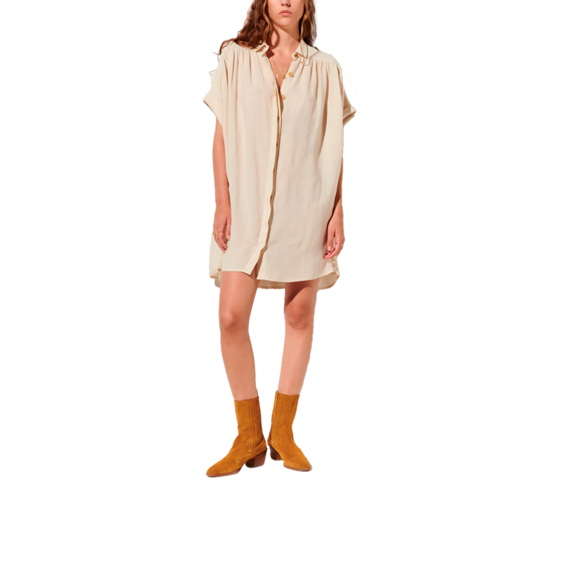 Robe-chemise courte ample Kalura - Sessun