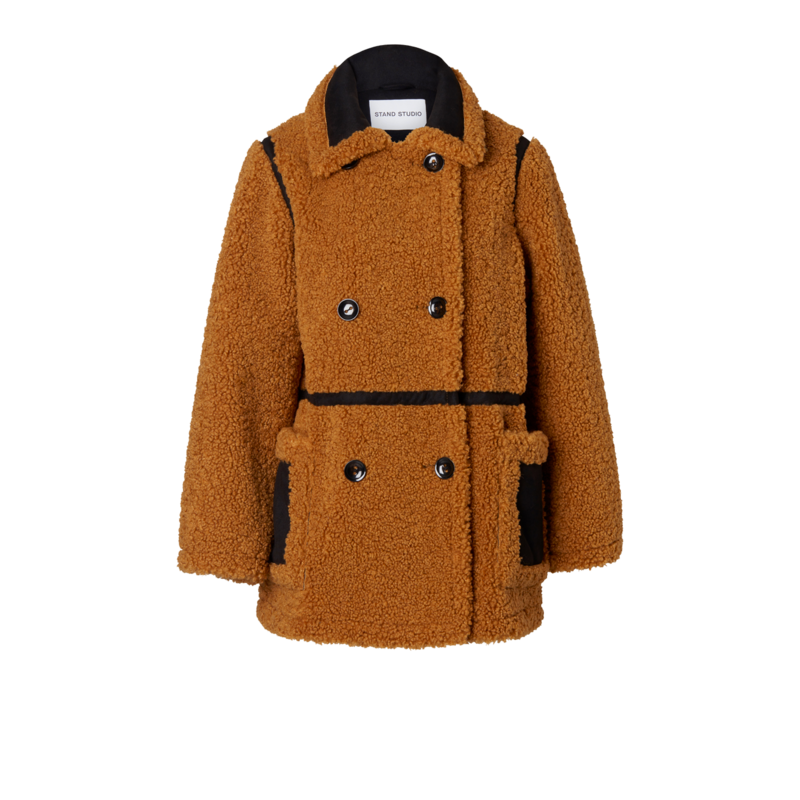Manteau court effet fourrure Chloe - Stand Studio