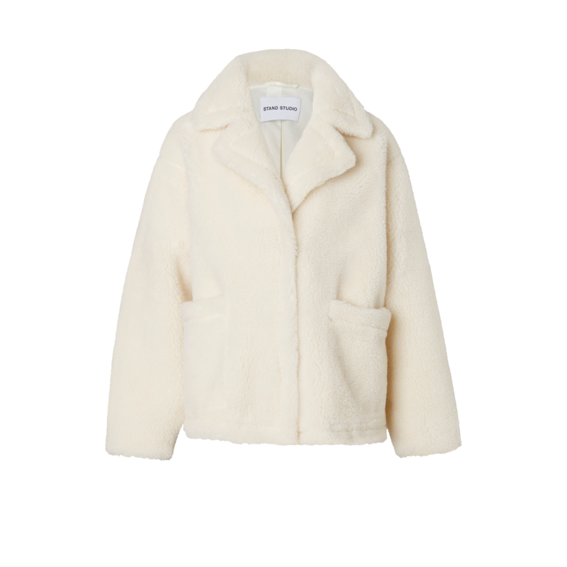 Manteau court effet fourrure Marina - Stand Studio
