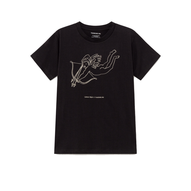 T-shirt cupidon à message - Thinking Mu